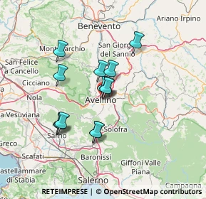 Mappa Via triggio, 83100 Avellino AV, Italia (11.57308)