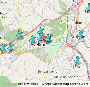 Mappa Via triggio, 83100 Avellino AV, Italia (2.24636)