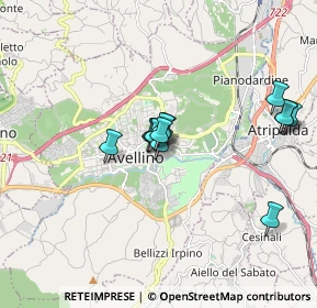 Mappa Via triggio, 83100 Avellino AV, Italia (1.48769)