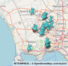 Mappa Via Corigliano, 80010 Villaricca NA, Italia (6.774)