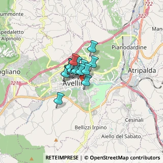 Mappa Vicolo Sapienza, 83100 Avellino AV, Italia (0.78688)