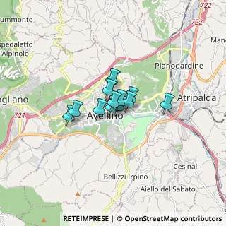 Mappa Vicolo Sapienza, 83100 Avellino AV, Italia (0.825)