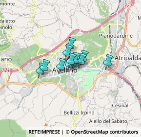 Mappa Vicolo Carminello, 83100 Avellino AV, Italia (0.825)