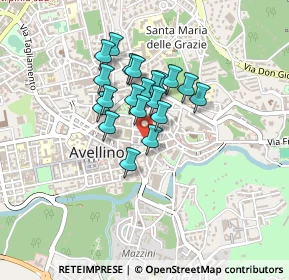 Mappa Vicolo Carminello, 83100 Avellino AV, Italia (0.32)