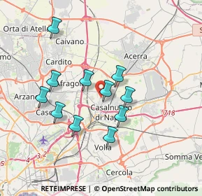 Mappa Via Luigi Pirandello, 80013 Casalnuovo di Napoli NA, Italia (3.35)