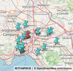 Mappa Via Luigi Pirandello, 80013 Casalnuovo di Napoli NA, Italia (7.8465)