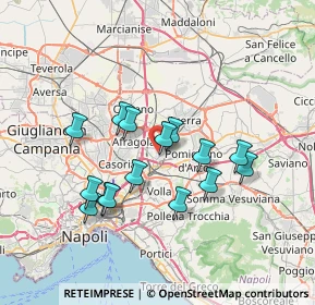 Mappa Via Luigi Pirandello, 80013 Casalnuovo di Napoli NA, Italia (6.696)