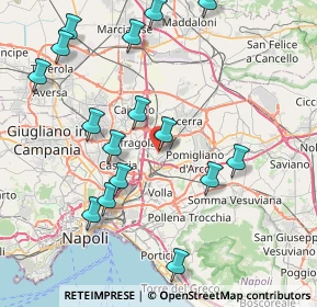Mappa Via Luigi Pirandello, 80013 Casalnuovo di Napoli NA, Italia (9.65313)
