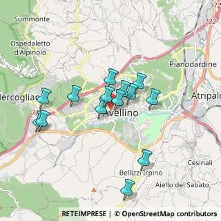 Mappa Via Generale Luca Montuori, 83100 Avellino AV, Italia (1.69714)