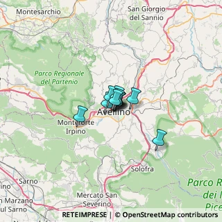 Mappa Via Generale Luca Montuori, 83100 Avellino AV, Italia (2.25545)