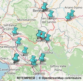 Mappa Via Generale Luca Montuori, 83100 Avellino AV, Italia (18.74158)