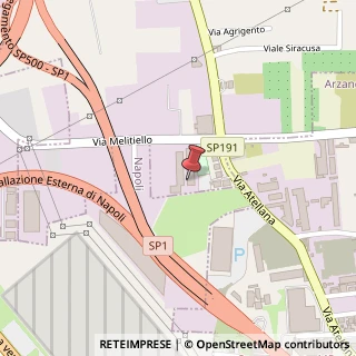 Mappa Via Melitiello, 5, 80025 Casandrino, Napoli (Campania)