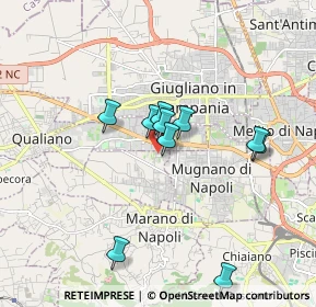 Mappa Via Gennaro Serra, 80012 Calvizzano NA, Italia (2.12083)