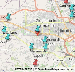 Mappa Via Gennaro Serra, 80012 Calvizzano NA, Italia (3.00909)
