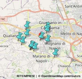 Mappa Via Gennaro Serra, 80012 Calvizzano NA, Italia (1.44154)