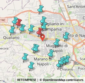 Mappa Via Gennaro Serra, 80012 Calvizzano NA, Italia (2.267)