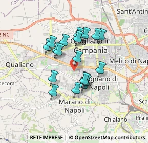 Mappa Via Gennaro Serra, 80012 Calvizzano NA, Italia (1.4515)