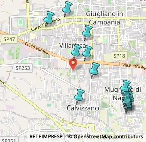 Mappa Via Gennaro Serra, 80012 Calvizzano NA, Italia (1.34643)