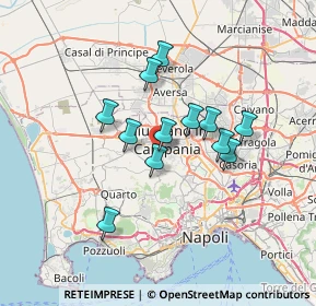 Mappa Via Gennaro Serra, 80012 Calvizzano NA, Italia (5.77833)