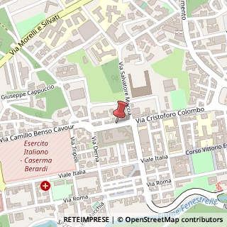 Mappa Via Cristoforo Colombo, 58, 83100 Avellino, Avellino (Campania)