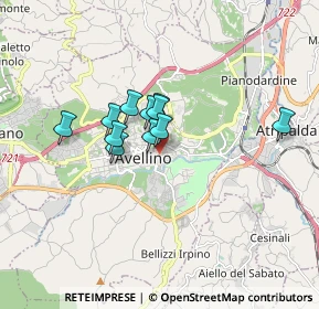 Mappa Via Giuseppe Nappi, 83100 Avellino AV, Italia (1.23182)