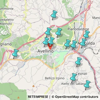 Mappa Via Giuseppe Nappi, 83100 Avellino AV, Italia (2.37231)