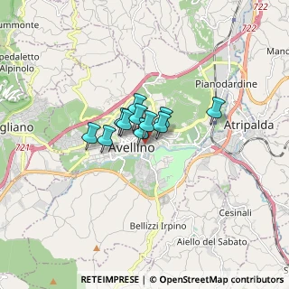 Mappa Vicolo I Conservatorio, 83100 Avellino AV, Italia (0.89182)