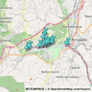 Mappa Via Giuseppe Nappi, 83100 Avellino AV, Italia (0.83167)