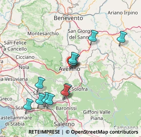 Mappa Via Santissima Trinità, 83100 Avellino AV, Italia (15.83)