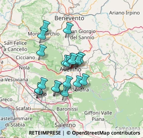 Mappa Via Santissima Trinità, 83100 Avellino AV, Italia (11.71895)