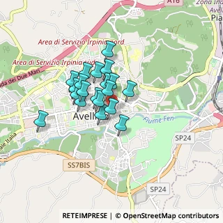Mappa Vicolo I Conservatorio, 83100 Avellino AV, Italia (0.633)