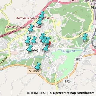 Mappa Vicolo I Conservatorio, 83100 Avellino AV, Italia (0.8825)