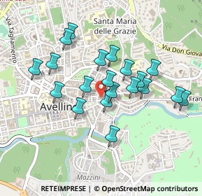 Mappa Via Santissima Trinità, 83100 Avellino AV, Italia (0.4275)