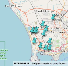 Mappa Via Staffetta, 80100 Napoli NA, Italia (5.83615)