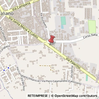Mappa Via Palermo, 131, 80010 Villaricca, Napoli (Campania)
