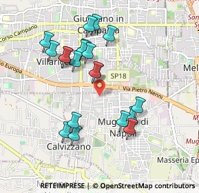 Mappa Via Pietro Mascagni, 80018 Mugnano di Napoli NA, Italia (0.9625)