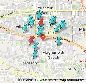 Mappa Via Pietro Mascagni, 80018 Mugnano di Napoli NA, Italia (0.8025)