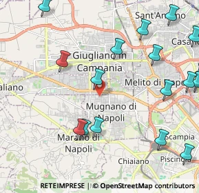 Mappa Via Pietro Mascagni, 80018 Mugnano di Napoli NA, Italia (2.95)