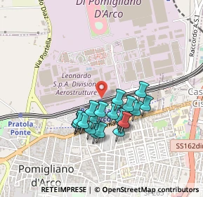 Mappa Via Ugo Govvato, 80038 Pomigliano d'Arco NA, Italia (0.389)