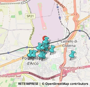 Mappa Via Ugo Govvato, 80038 Pomigliano d'Arco NA, Italia (0.72583)