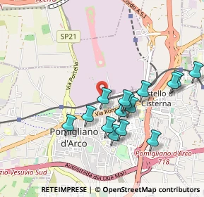 Mappa Via Ugo Govvato, 80038 Pomigliano d'Arco NA, Italia (0.93733)