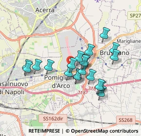 Mappa Via Ugo Govvato, 80038 Pomigliano d'Arco NA, Italia (1.5955)