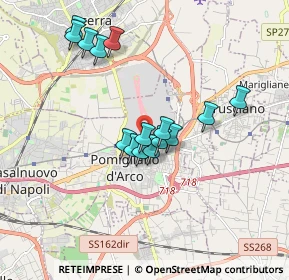 Mappa Via Ugo Govvato, 80038 Pomigliano d'Arco NA, Italia (1.656)