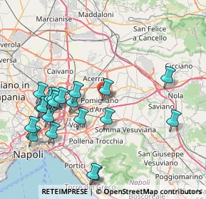 Mappa Via Ugo Govvato, 80038 Pomigliano d'Arco NA, Italia (9.5)
