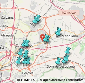 Mappa Via Ugo Govvato, 80038 Pomigliano d'Arco NA, Italia (4.48167)