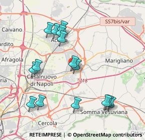 Mappa Via Ugo Govvato, 80038 Pomigliano d'Arco NA, Italia (4.41933)