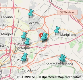 Mappa Via Ugo Govvato, 80038 Pomigliano d'Arco NA, Italia (3.75636)