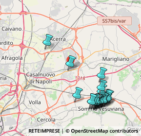 Mappa Via Ugo Govvato, 80038 Pomigliano d'Arco NA, Italia (5.1225)