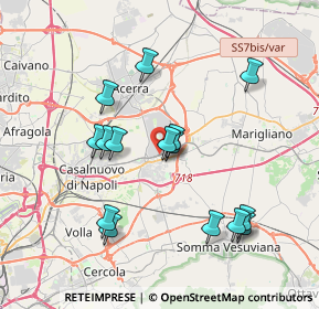 Mappa Via Ugo Govvato, 80038 Pomigliano d'Arco NA, Italia (3.902)