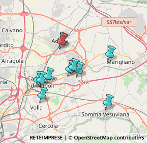 Mappa Via Ugo Govvato, 80038 Pomigliano d'Arco NA, Italia (3.22818)